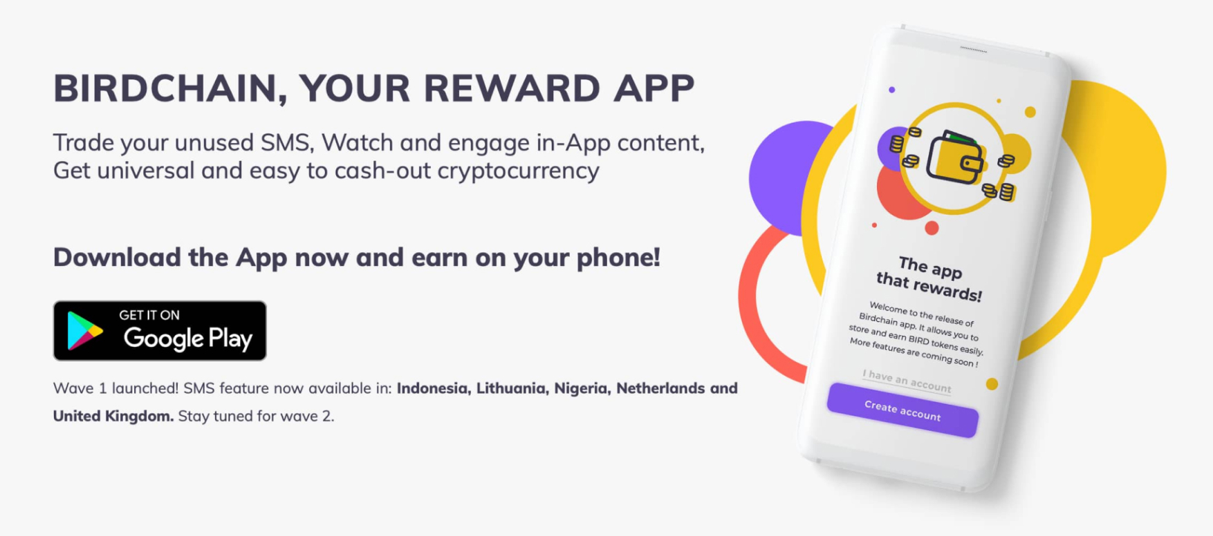 Birdchain, your reward app
