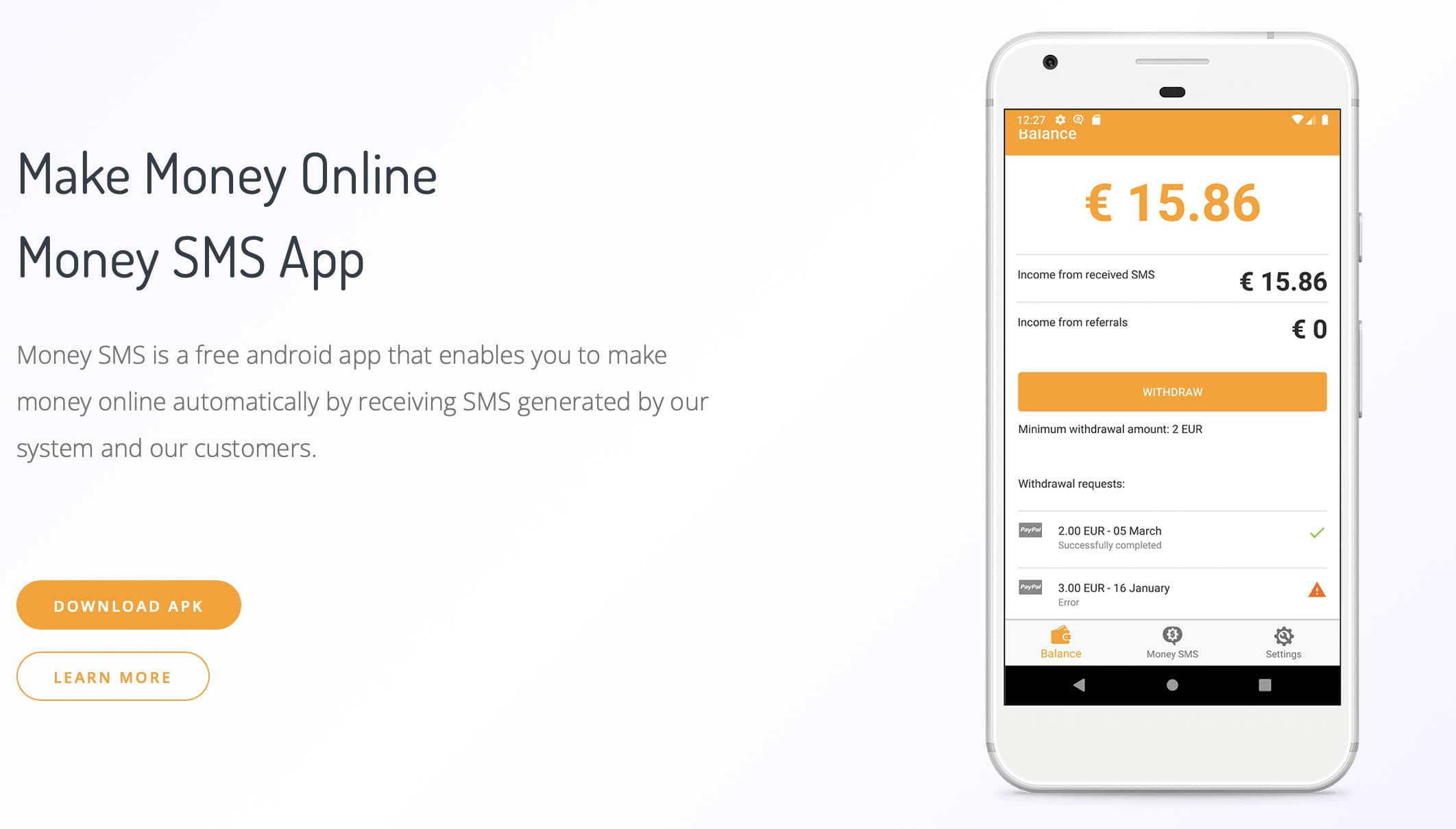 MoneySMS (Android)
