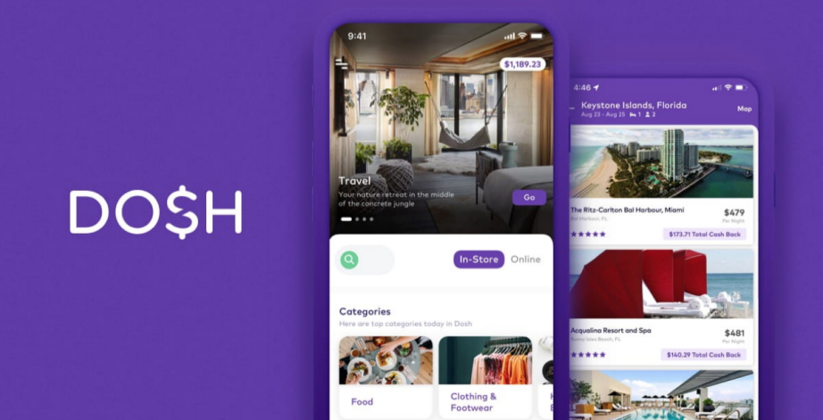 Earn money online with Dosh app